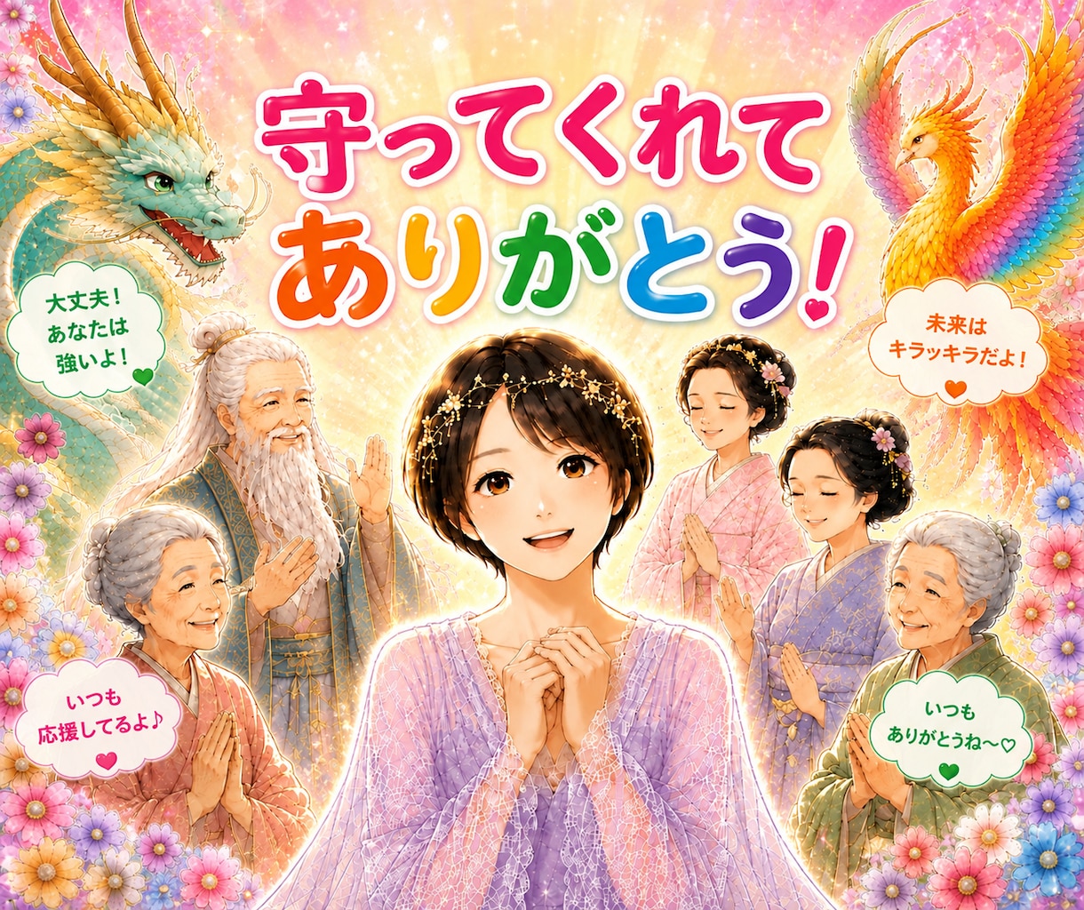 ご先祖様や守護霊様からのメッセージをお伝えします 降りたまま霊視でお伝えします☘️ヒーリング・エネルギー調整も イメージ1