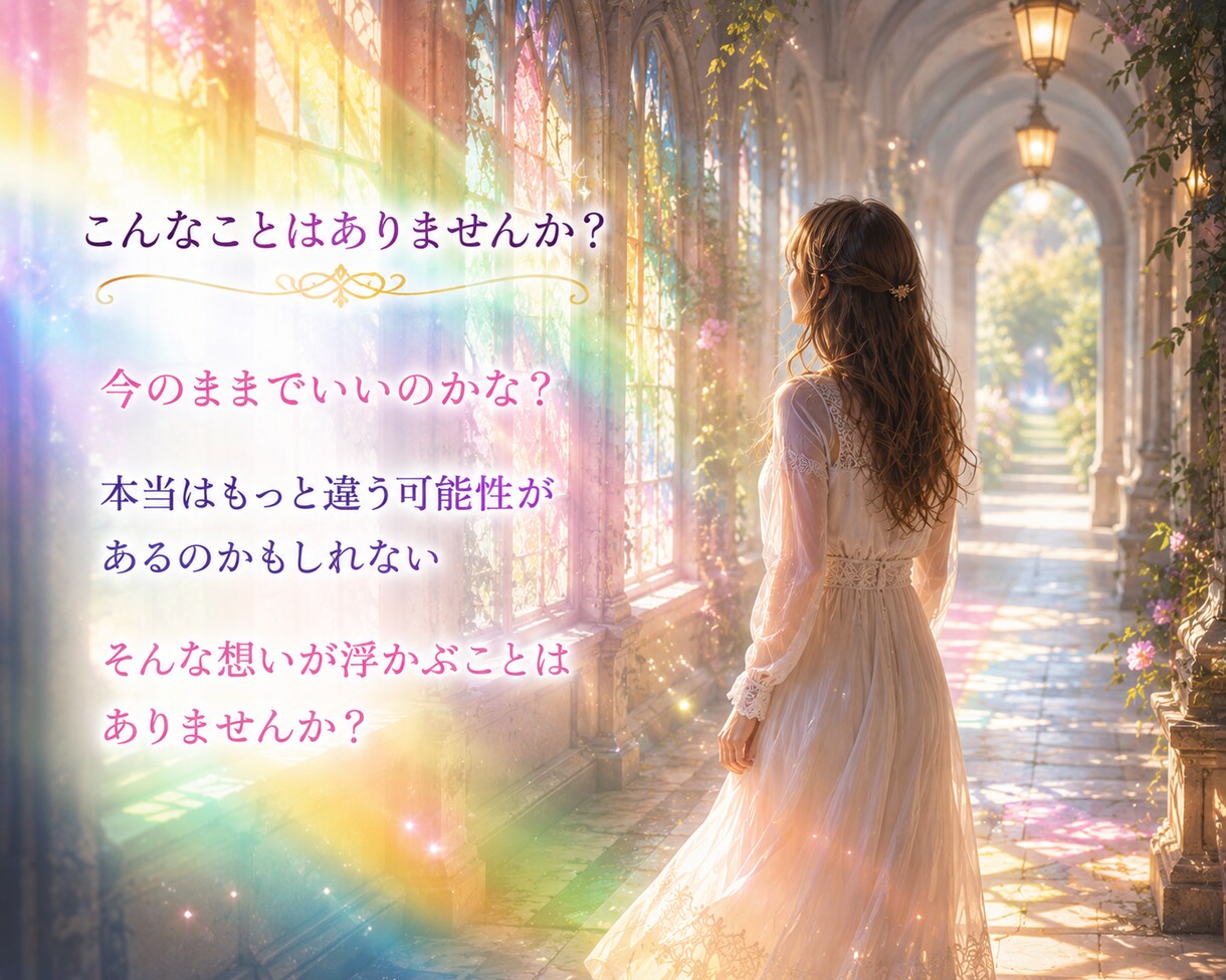 パラレルシフトリーディング⭐届けます ✨あなたの中の虹色の可能性に光をあてます✨ イメージ2