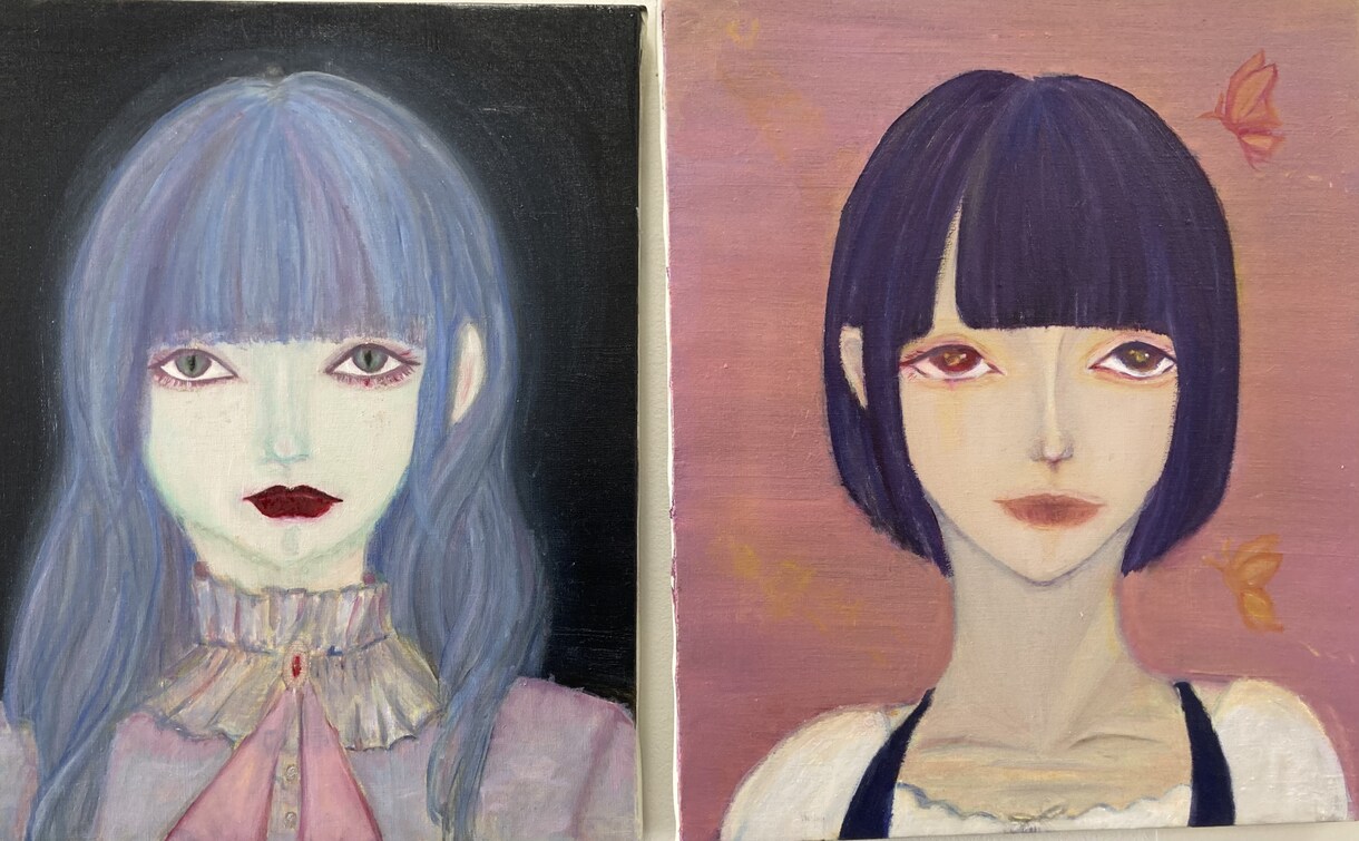 飾りやすいミニキャンパスに可愛い絵を描きます お手軽にアートを生活の中に取り入れましょう！ イメージ4