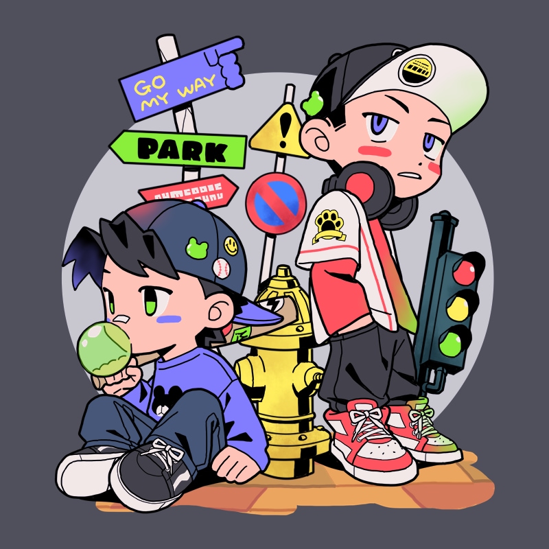 シンプルでポップ☆かわいいイラスト描きます 一枚絵からSNSアイコンまで様々な用途に対応いたします イメージ5