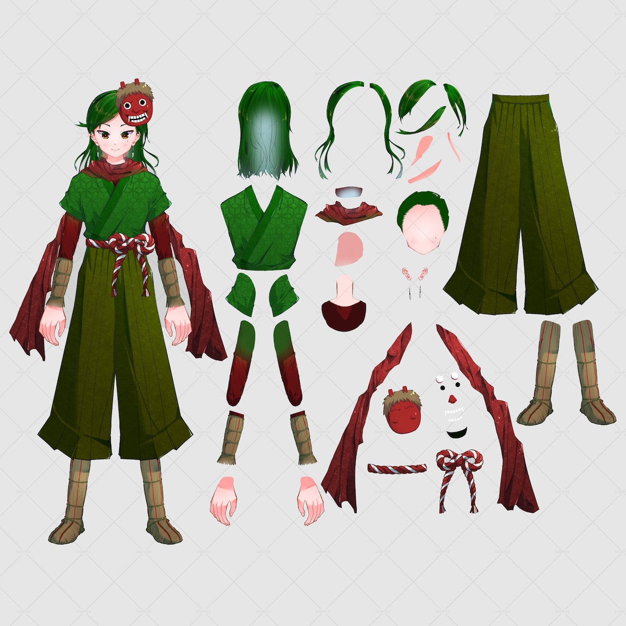 商用OK　可愛い立ち絵描きます TRPG、IRIAM、動画に使えるイラストを制作します イメージ5