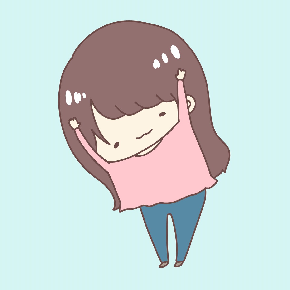 ほっこり癒されるアイコンイラスト描きます 見ると微笑むような、ゆるかわイラストはいかが？ˊᵕˋ イメージ7