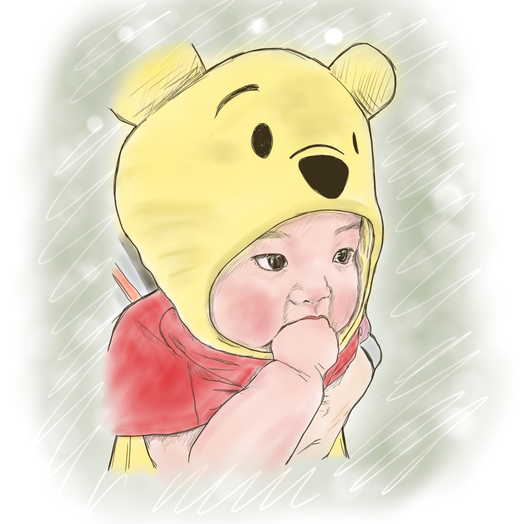 写真からスケッチ風似顔絵を描きます 誇張しないイラスト♪世界に一枚のイラストを飾りませんか？ イメージ4
