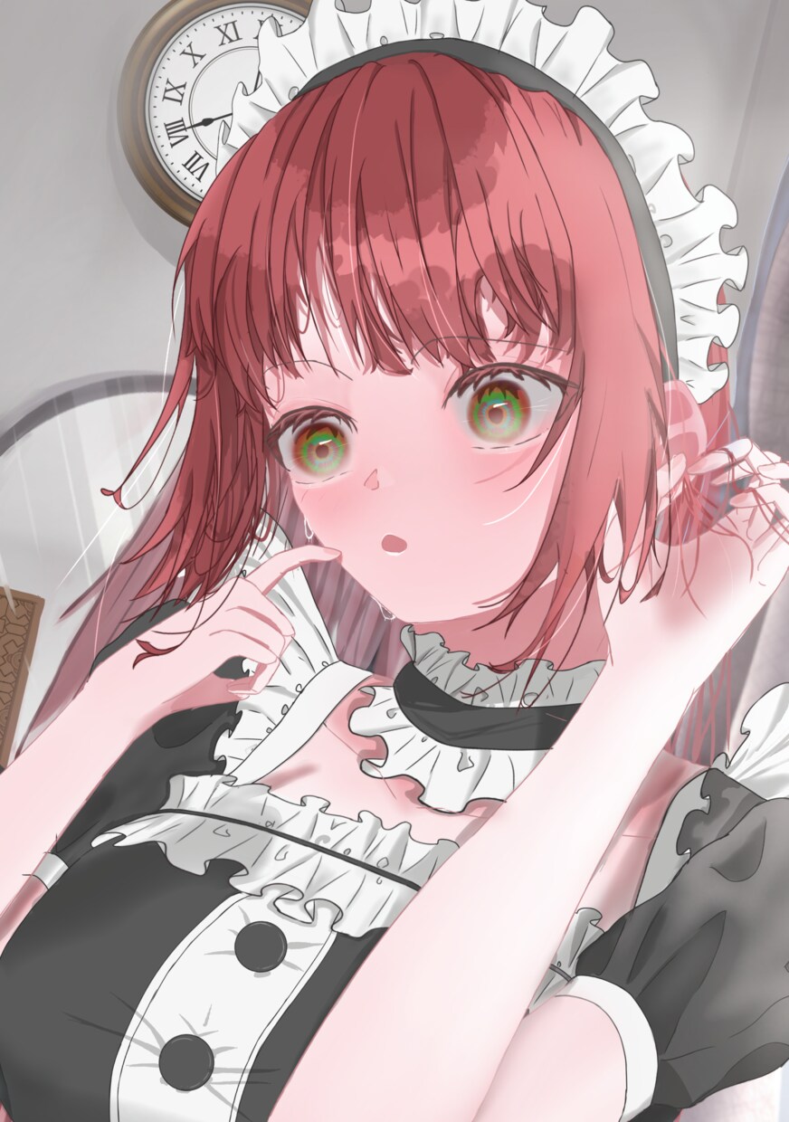 透明感のある美少女イラスト（顔アップ）描きます 透明感ある顔アップアイコン制作します イメージ2