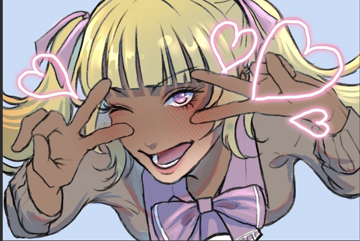 表情で惹きつけるSNSアイコン描きますます 一目で印象に残る表情を大切に描きます イメージ3