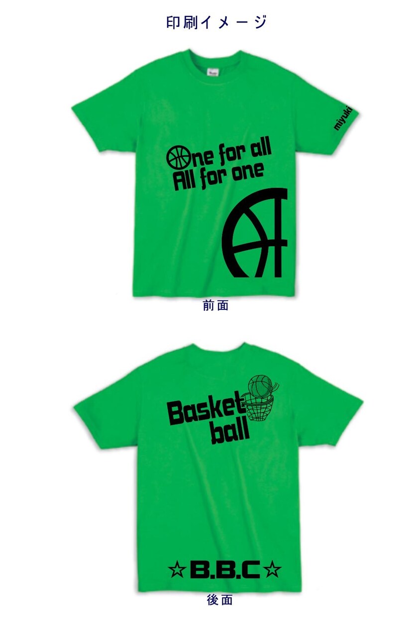 【Tシャツ君】用の版下原稿に使えるLOGOデザインを格安制作します‼ イメージ1