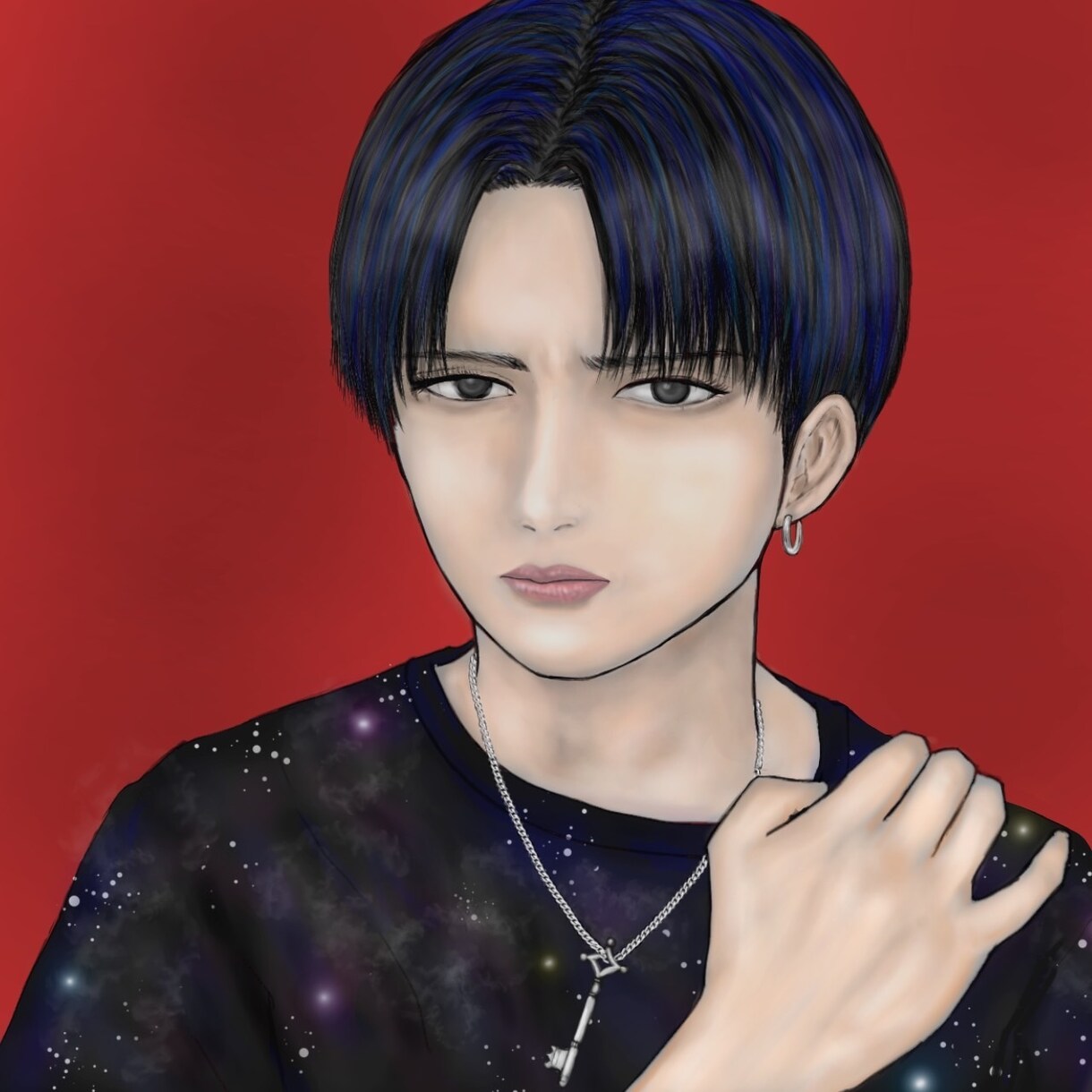 音楽動画などのオリジナルイラスト描きます リアル系や可愛い系など色々なご要望に対応させて頂きます イメージ4