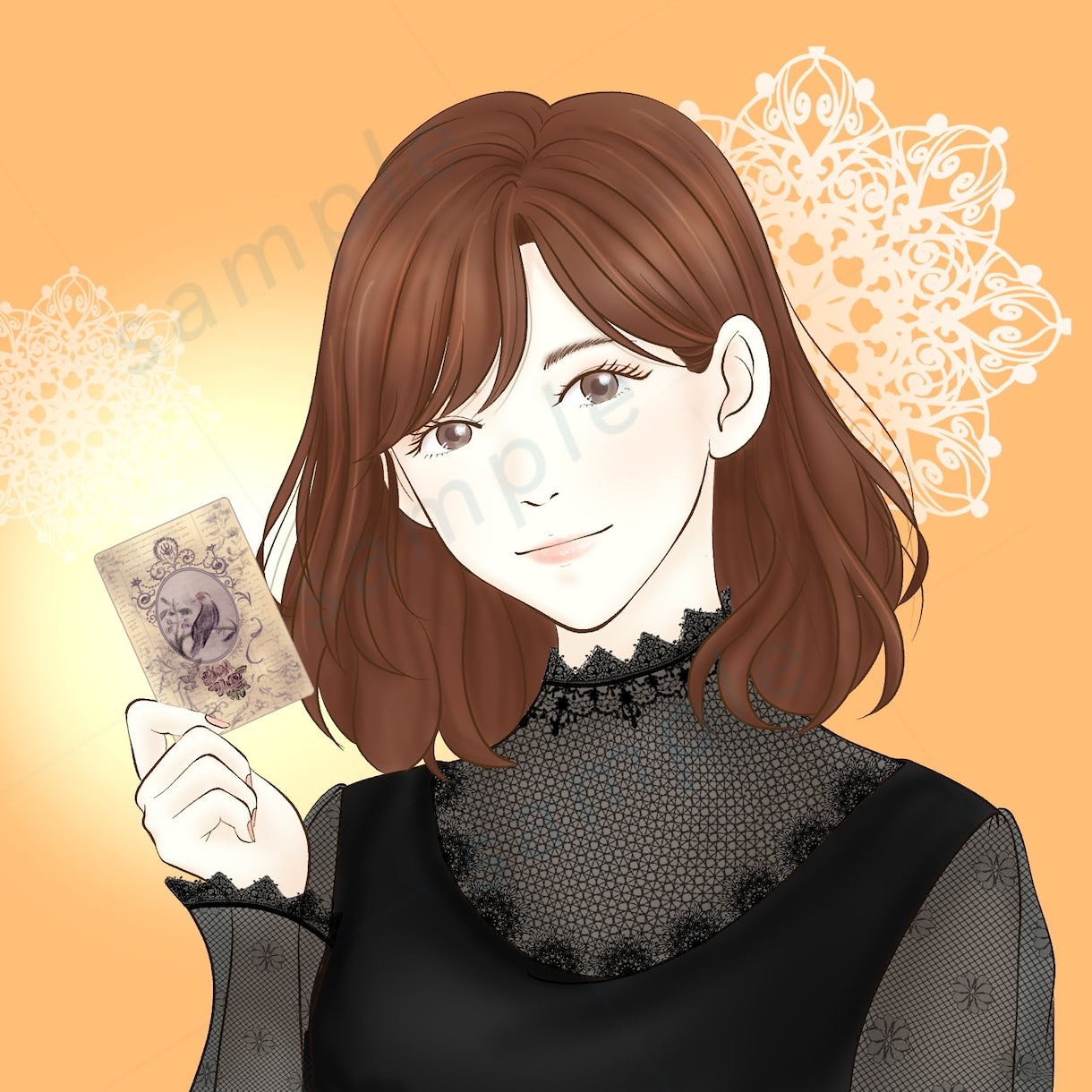 大人の女性向け!!繊細でお洒落なアイコン描きます 柔らかくて優しい好印象のイラスト!! イメージ4