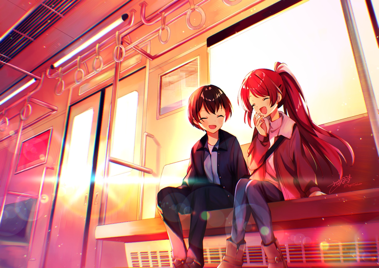 世界観や物語を想像させる、鮮やか可愛い絵を描きます 女の子も男の子もおまかせ！小説用表紙、ゲーム、MV等にぜひ！ イメージ2