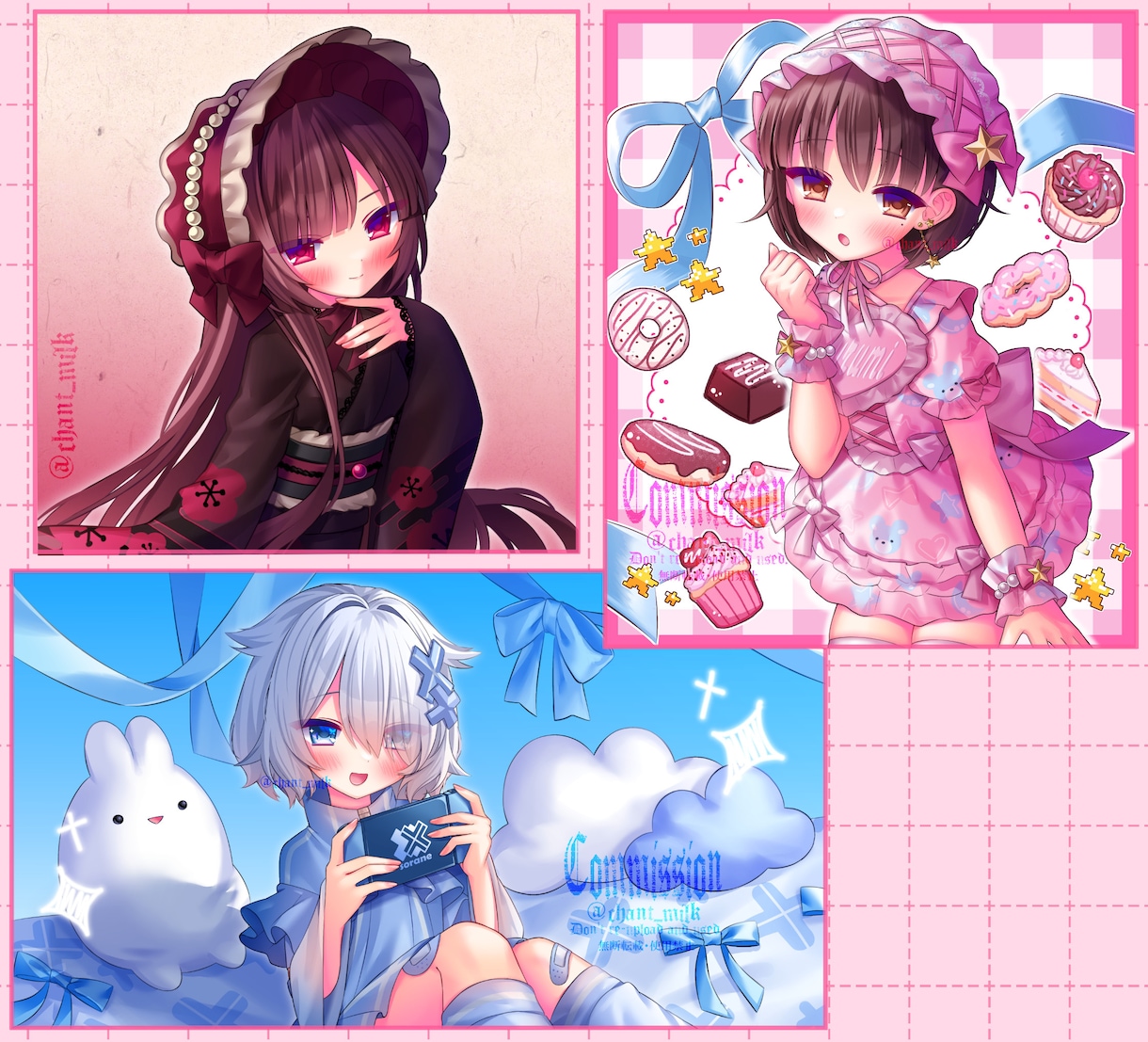 美少女萌えイラストお描きします イラスト全般お描きいたします♪ イメージ5