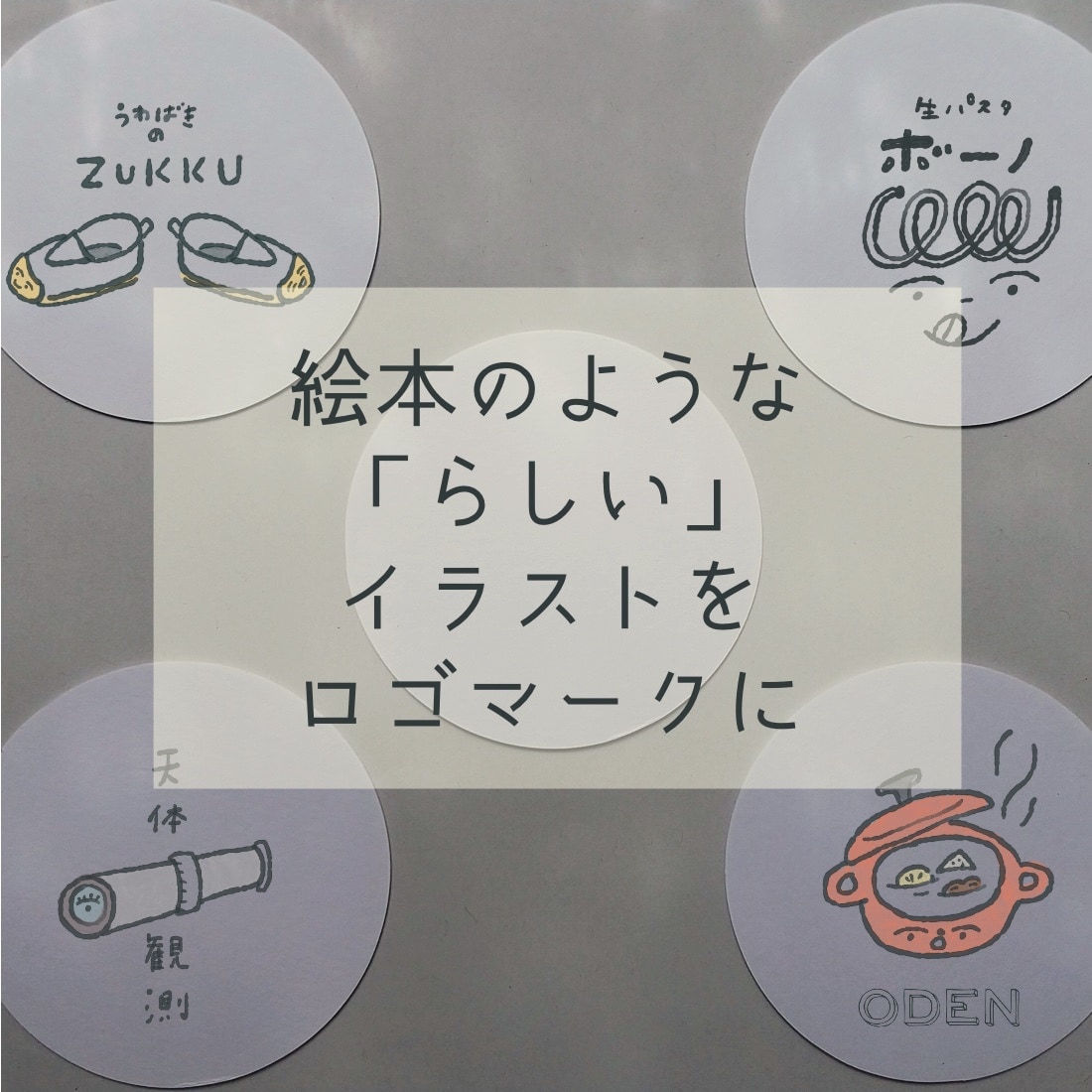 自営・作家さんへ◌愛しい、手描きロゴ◌創ります ◆ショップカード•看板•商品ラベルにも◆新しい物語、始めよう イメージ1