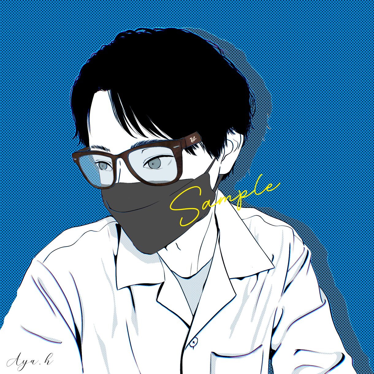 お写真からイラストアイコン作成いたします お洒落なイラストをアイコンにしませんか？ イメージ7