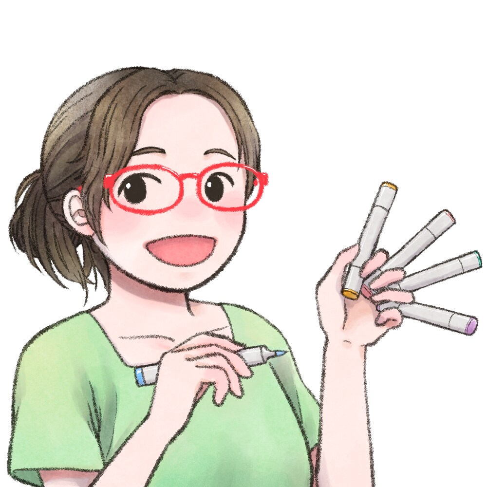 アナログ風のやわらかいタッチでアイコン制作します 商用利用可！SNSやブログに！かわいいほんわか似顔絵アイコン イメージ7