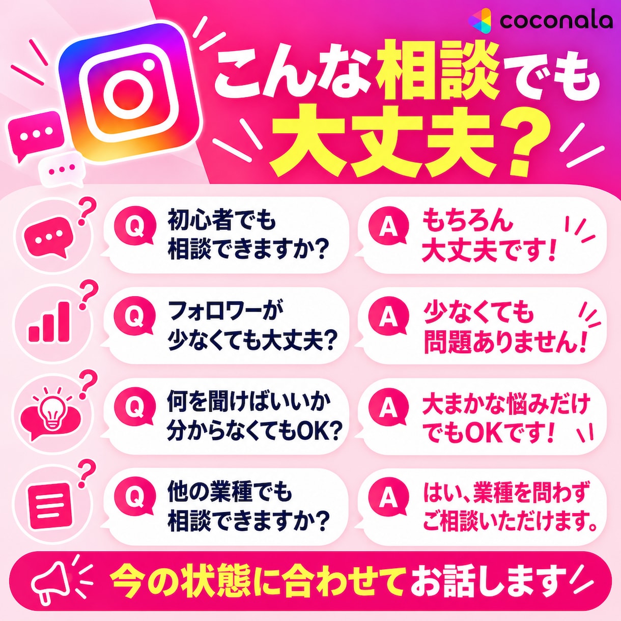 インスタで集客できない原因を電話で一緒に探します 投稿してるのにお客さんが来ない…まず5分話してみませんか イメージ9