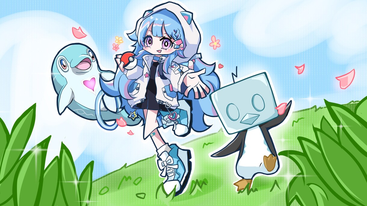 ポップなミニキャラかきます 一枚絵でも良し、アクキーにするも良し！ イメージ1