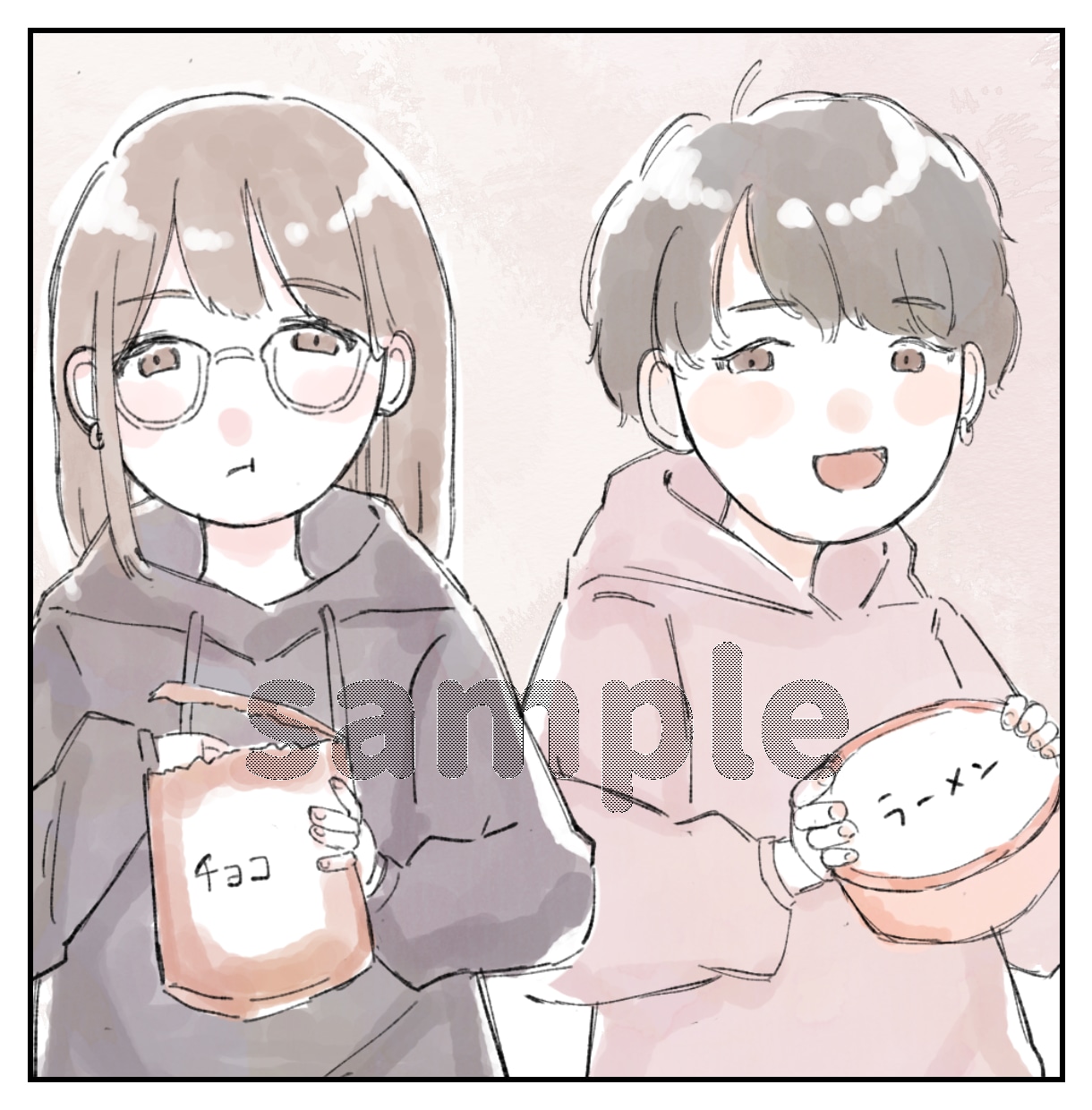 商用ok！ゆるっとおしゃれなイラストお描きします SNSアイコン、挿絵、似顔絵など幅広く対応いたします！ イメージ4
