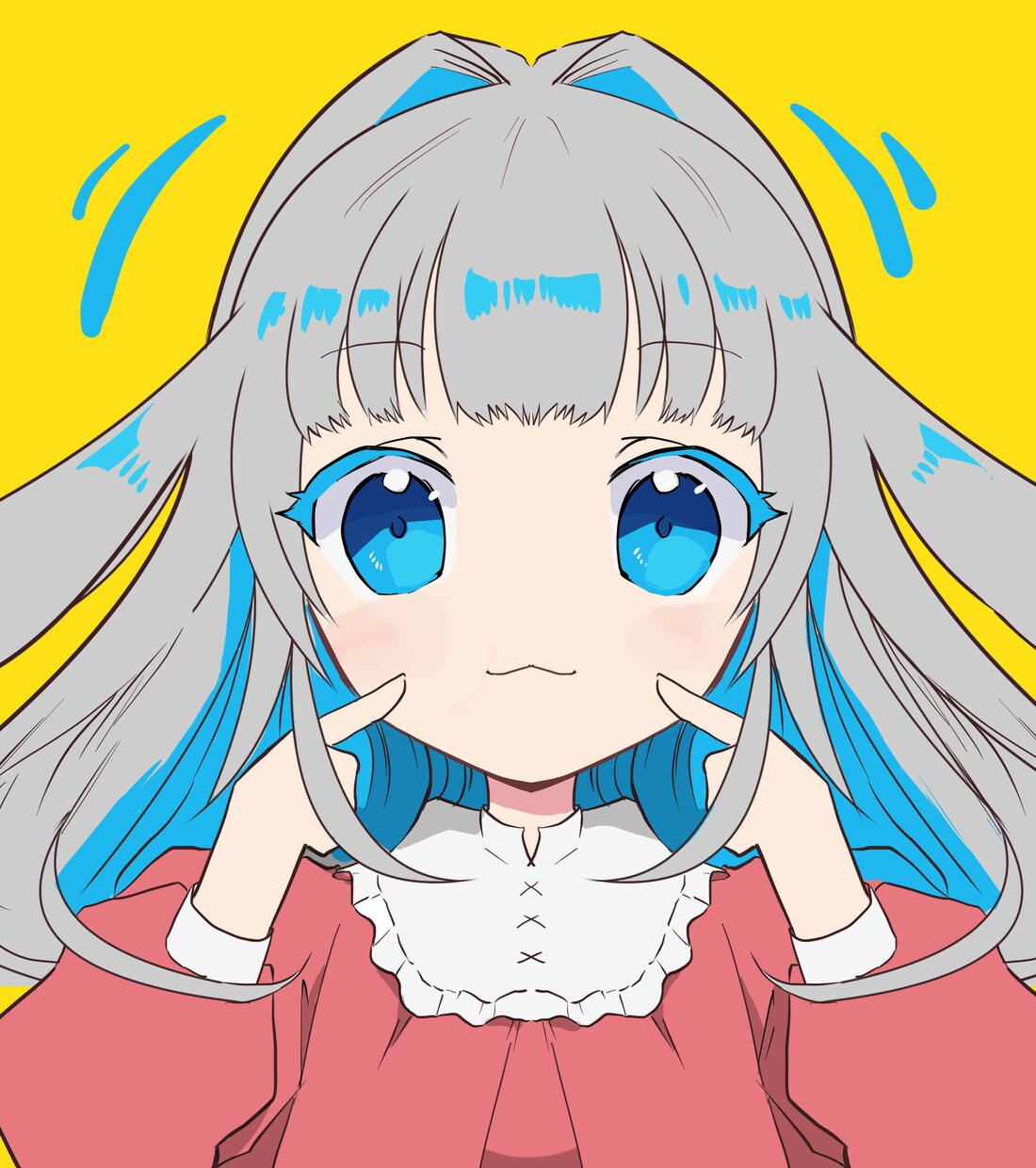 SNSのアイコンイラスト描きます かわいいアイコンイラスト描きます イメージ1