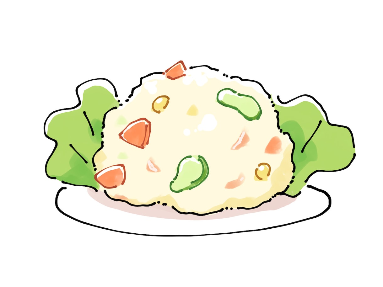 食べ物・飲み物のイラスト描きます WEBサイトや学校プリントなどに イメージ1