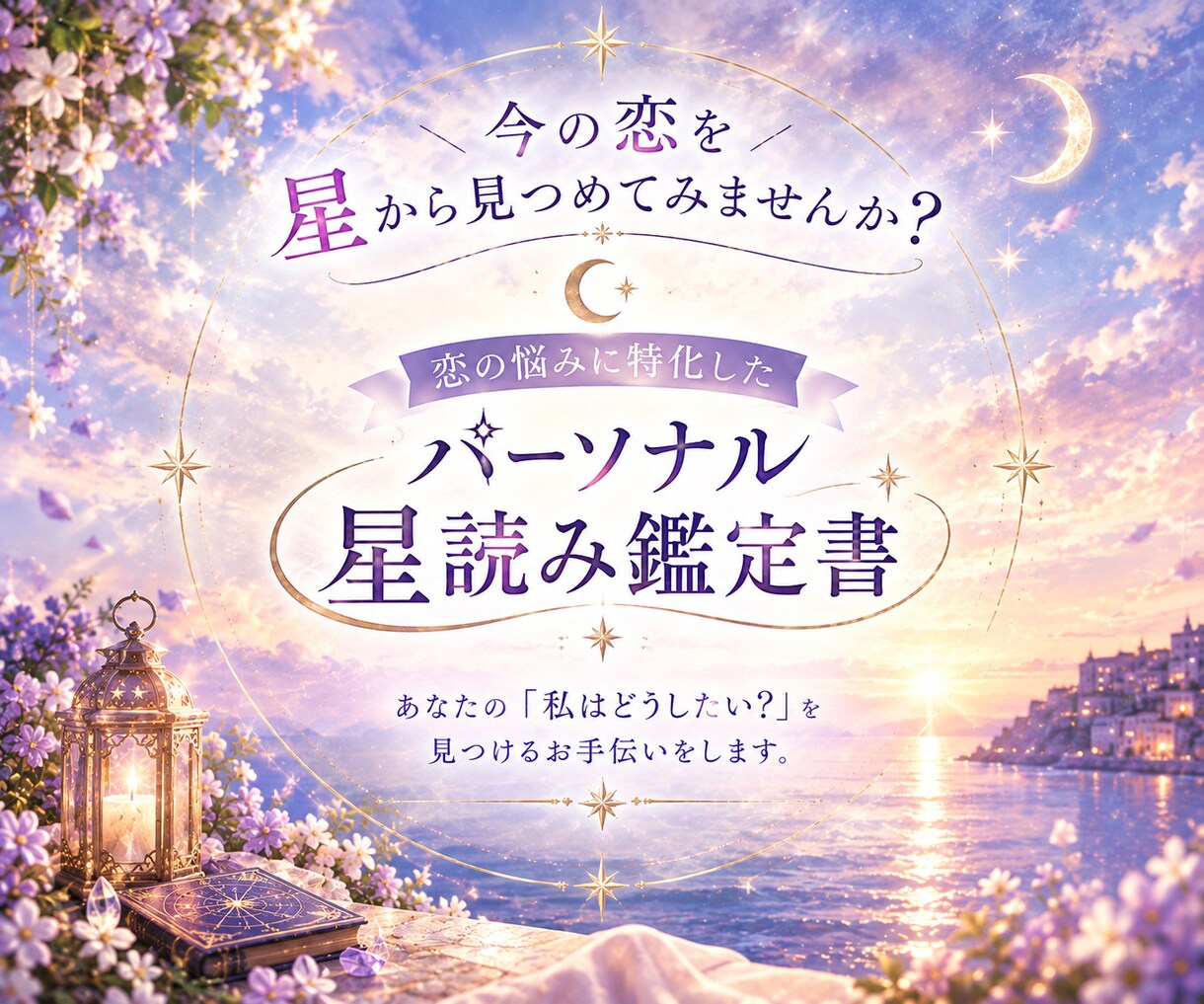 好きでいることが苦しい恋を星から読み解きます 相手だけではなく自分の恋の心まで読み解く鑑定書 イメージ10