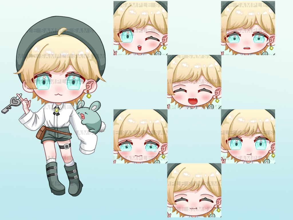 商用利用OK！ミニキャラ描きます 可愛いデフォルメキャラクターを描きます！ イメージ4