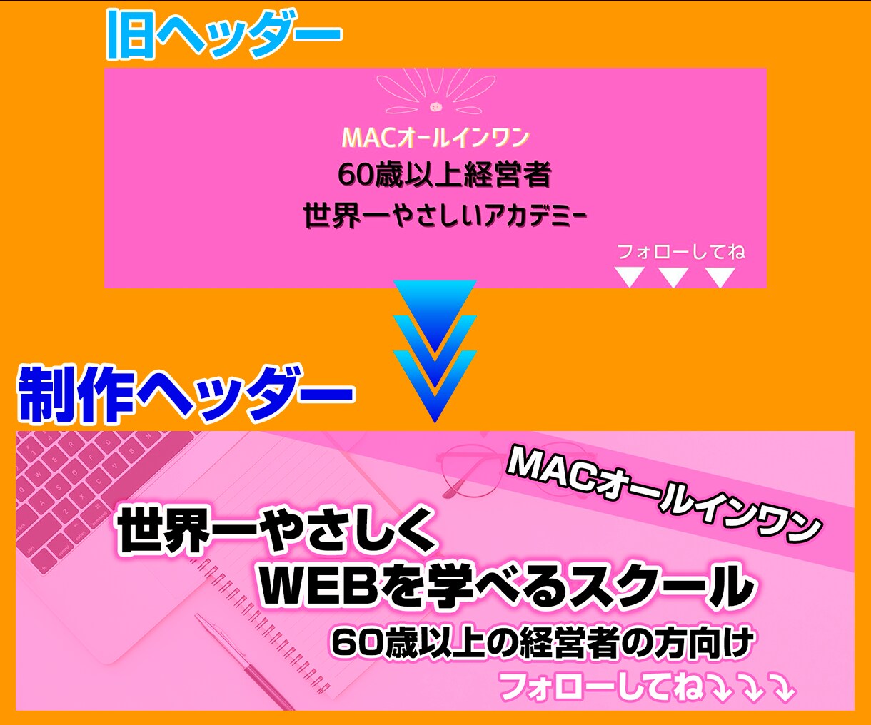 あなたに最適なTwitterのヘッダーを作成します ぼやっとしたイメージでも大丈夫！あなたの目的を形にします♪ イメージ8