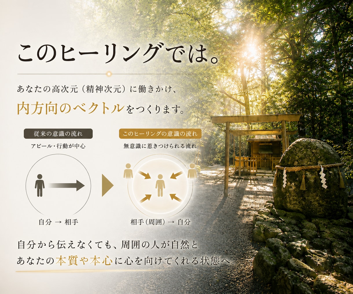 相手の意識をあなたの”魅力”へ惹きつけ魅了します 恋愛・仕事・人間関係で理解され”選ばれる”自分へ。※悪用厳禁 イメージ4