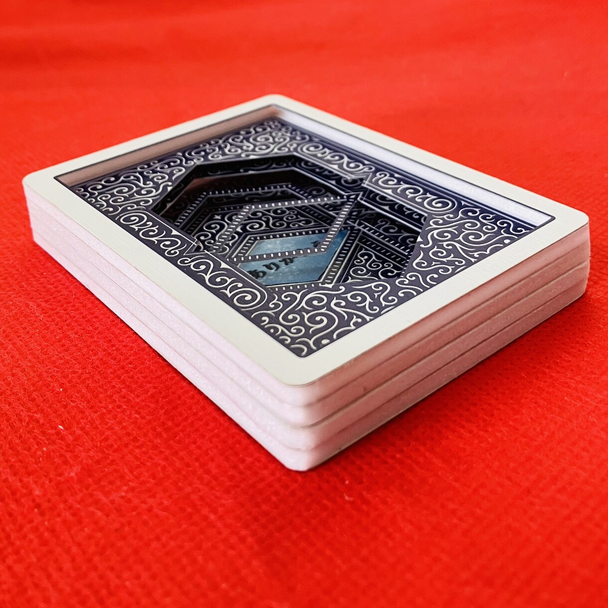 贈り物にオススメのメッセージ入り3Dカード作ります お好きな言葉や色、カード等の条件に合わせてお作りします！ イメージ8