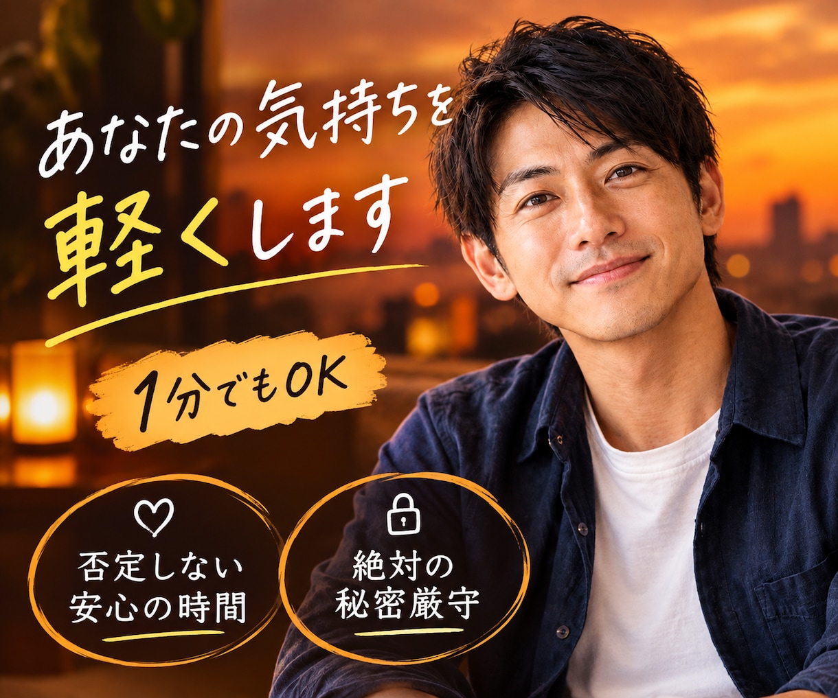 恋愛・仕事・人間関係等の不安や愚痴、悩みを聞きます 1分からでもOK✨あなたの気持ちを軽くします。 イメージ1