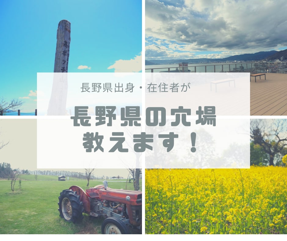 長野県の旅行計画のお手伝いします 長野県出身・在住の旅行好きが長野県観光の穴場を教えます イメージ1