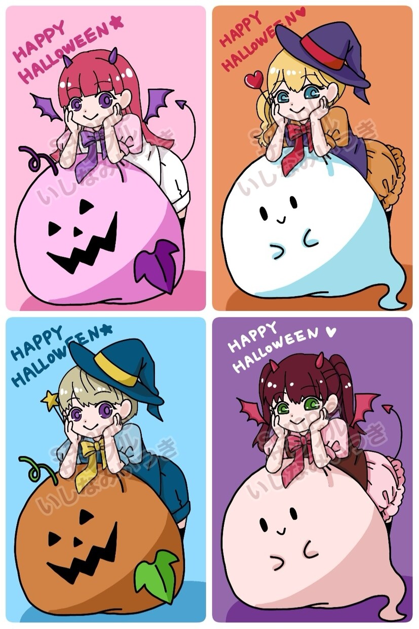 キャラクターの可愛い量産イラストを描きます 季節に合わせた可愛い量産イラストを描きます イメージ2
