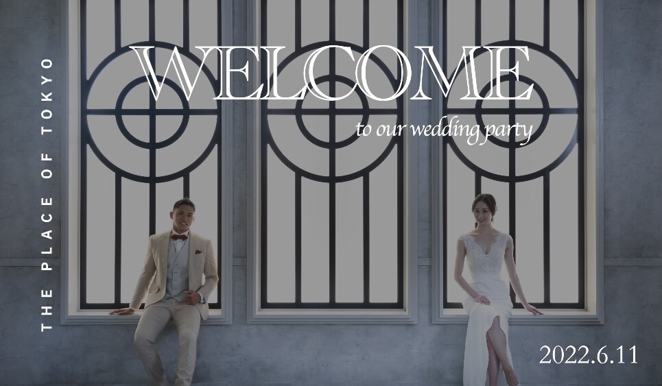 結婚式オープニングムービー制作致します 前撮り写真でスタイリッシュに☆ イメージ1