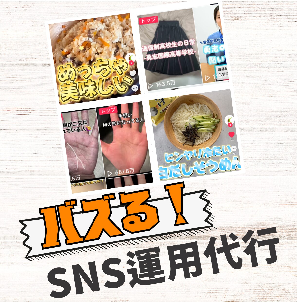 御社のSNSバズらせて売れるようにします SNS運用で迷っているなら丸投げしてください！ イメージ1