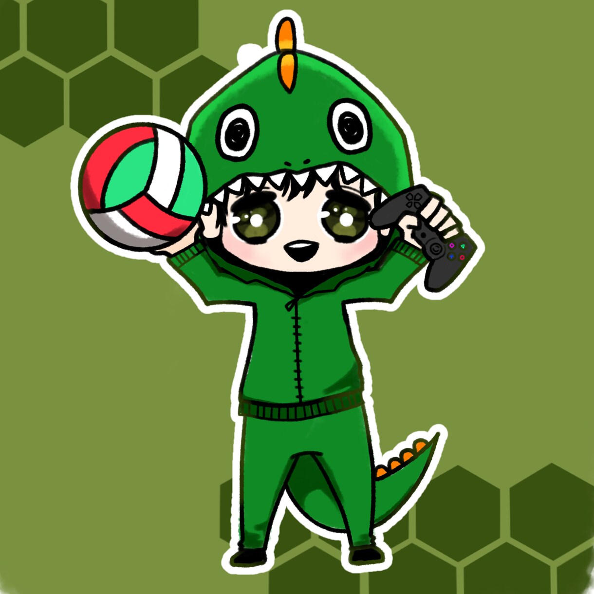各SNS用のミニキャラアイコン描きます ゲーム！お菓子！化粧品！好きな物をゆるく！ イメージ2