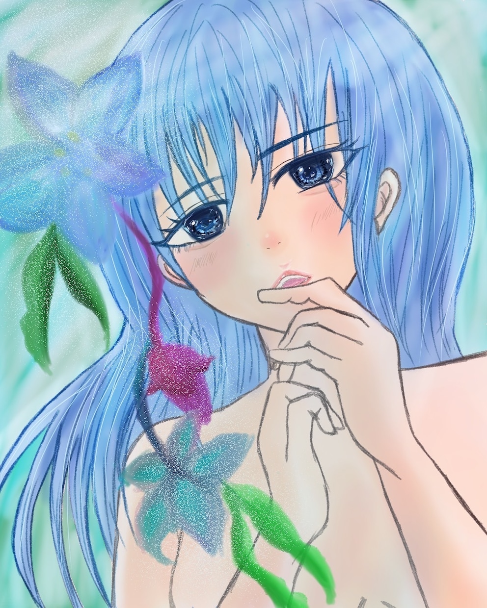 物語性のあるイラスト作成します 少女漫画みたいなふわふわキラキラのイラストが得意です！ イメージ1