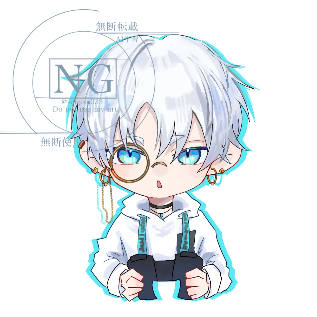 カッコ可愛い最高のミニキャラ描きます 個人様・企業様 大歓迎✨️相談だけでも大歓迎✨️ イメージ3