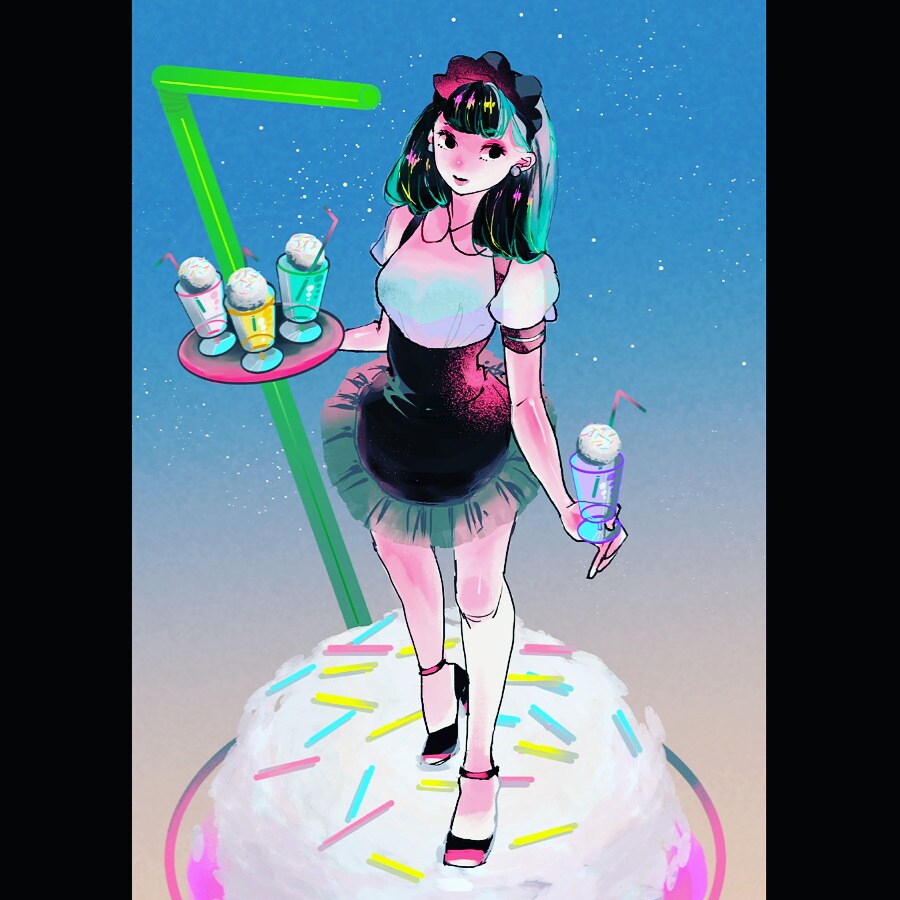 目を引く可愛い人物をお描きします お見積り無料です。お気軽にご相談ください。 イメージ3