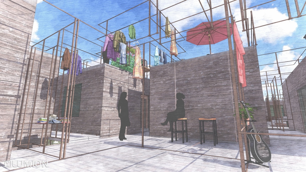 CGで温かみのある外観・内観パース作ります 現役建築学生が、あなたの設計イメージをCGで実現させます。 イメージ5