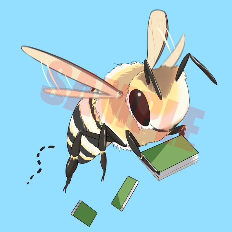 カッコいい、かわいい、綺麗な昆虫のイラスト描きます 商用利用OK！動画、グッズ、SNS、アイコン、書籍などに！ イメージ4