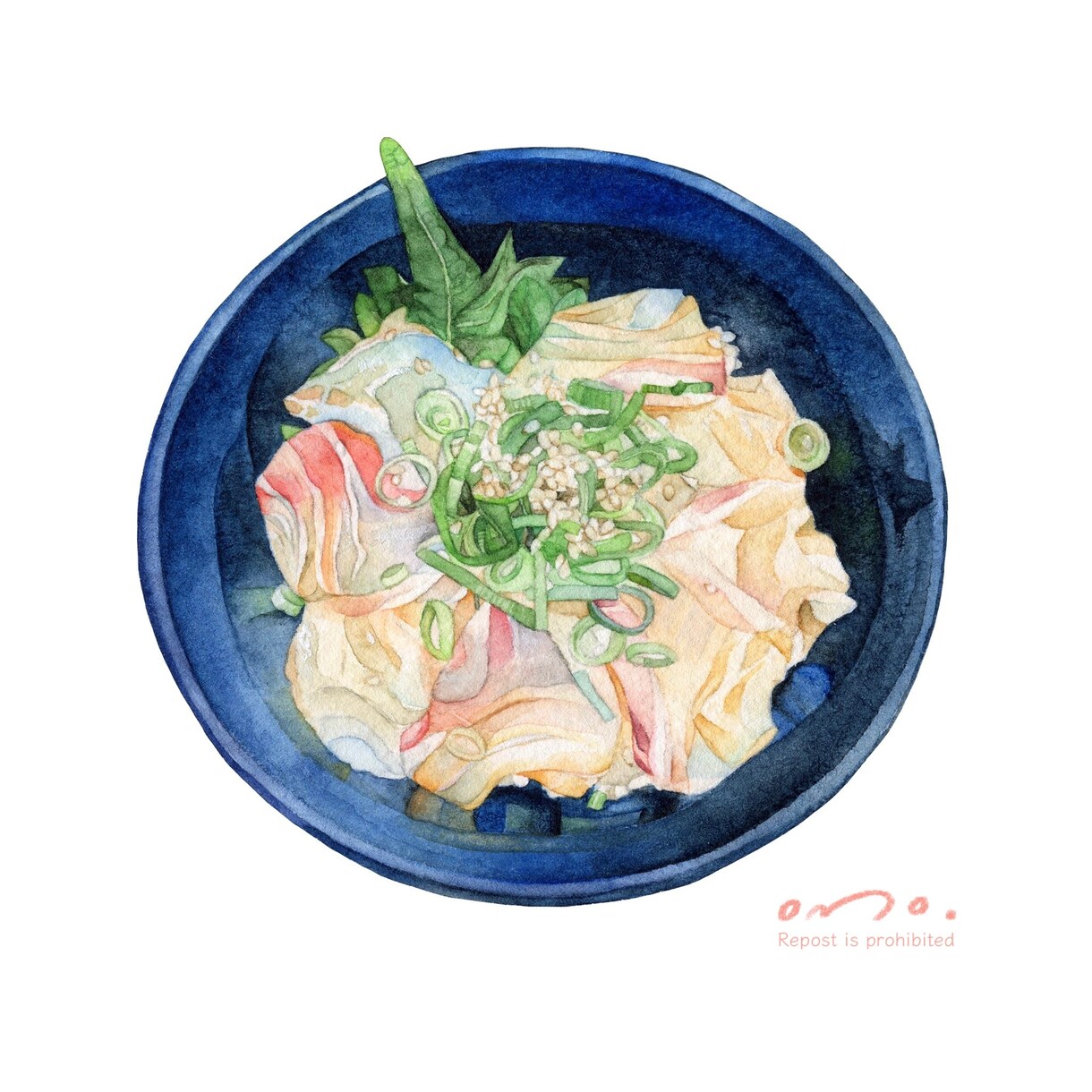 透明水彩であたたかみのある食べ物のイラスト描きます メニュー パッケージ  等 お気軽にご相談ください。 イメージ4