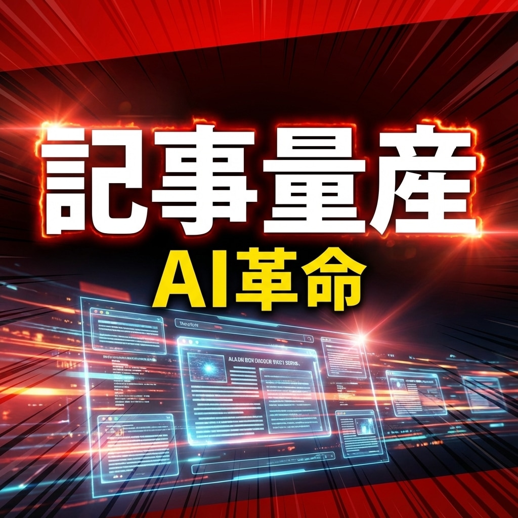 AIがSEOブログ記事を自動生成するツールます マニュアル付きですぐ使える！初心者でも安心 イメージ1