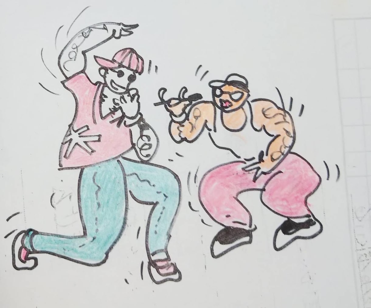 ブログやSNSに！手書きの温かいイラスト描きます 見てくれた人が一瞬で笑顔になる手書きのギャグイラスト イメージ4