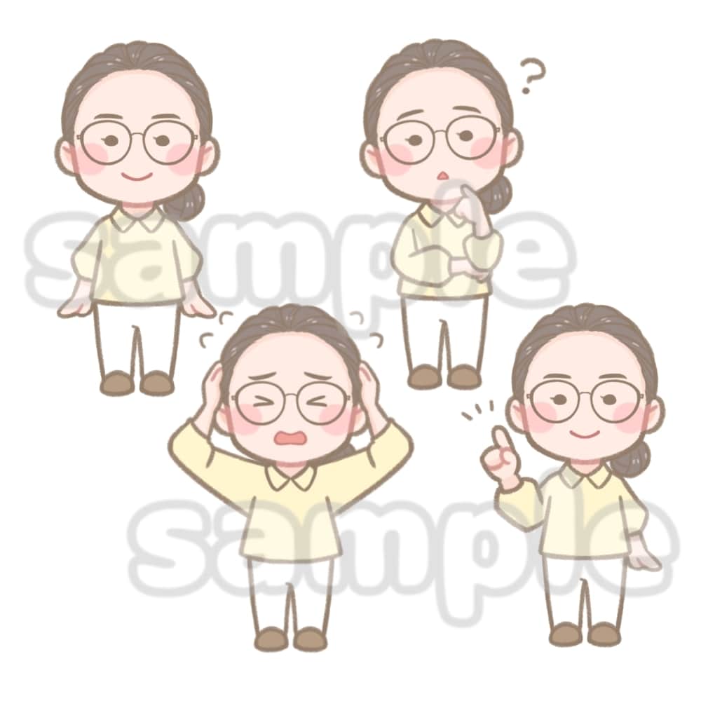 ゆるっとミニキャラで似顔絵描きます ブログ、名刺、色々使えるミニキャラクターに大変身！ イメージ5