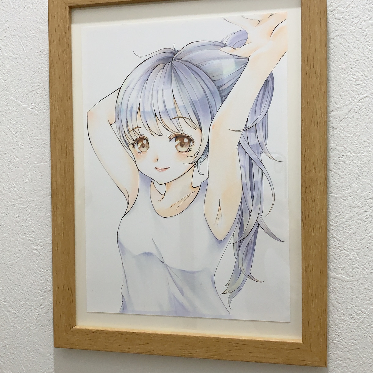 手描きオリジナルキャラクター描きます 女の子限定のアナログイラストになります。 イメージ2