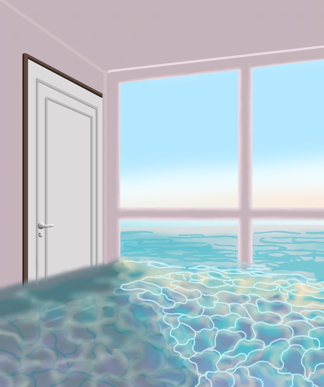 liminal spaceなイラスト描きます 少し不気味なイラスト描きます！ イメージ1