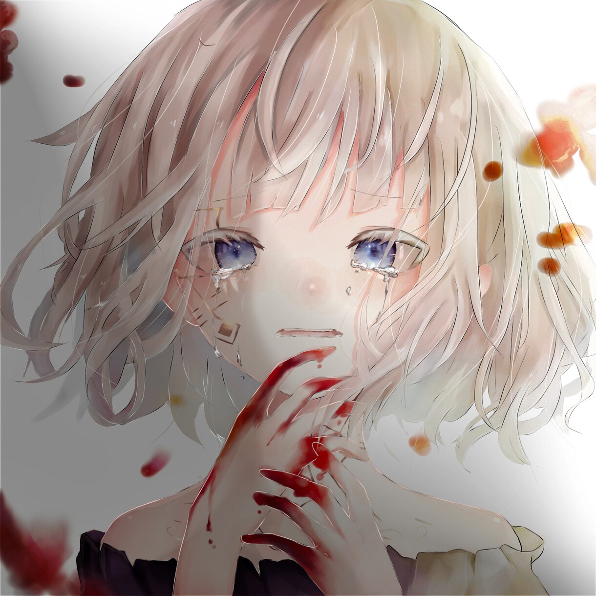 キャラクターデザイン 二次元創作を描きます 透明感のあるイラストを描くのが得意です。 イメージ6