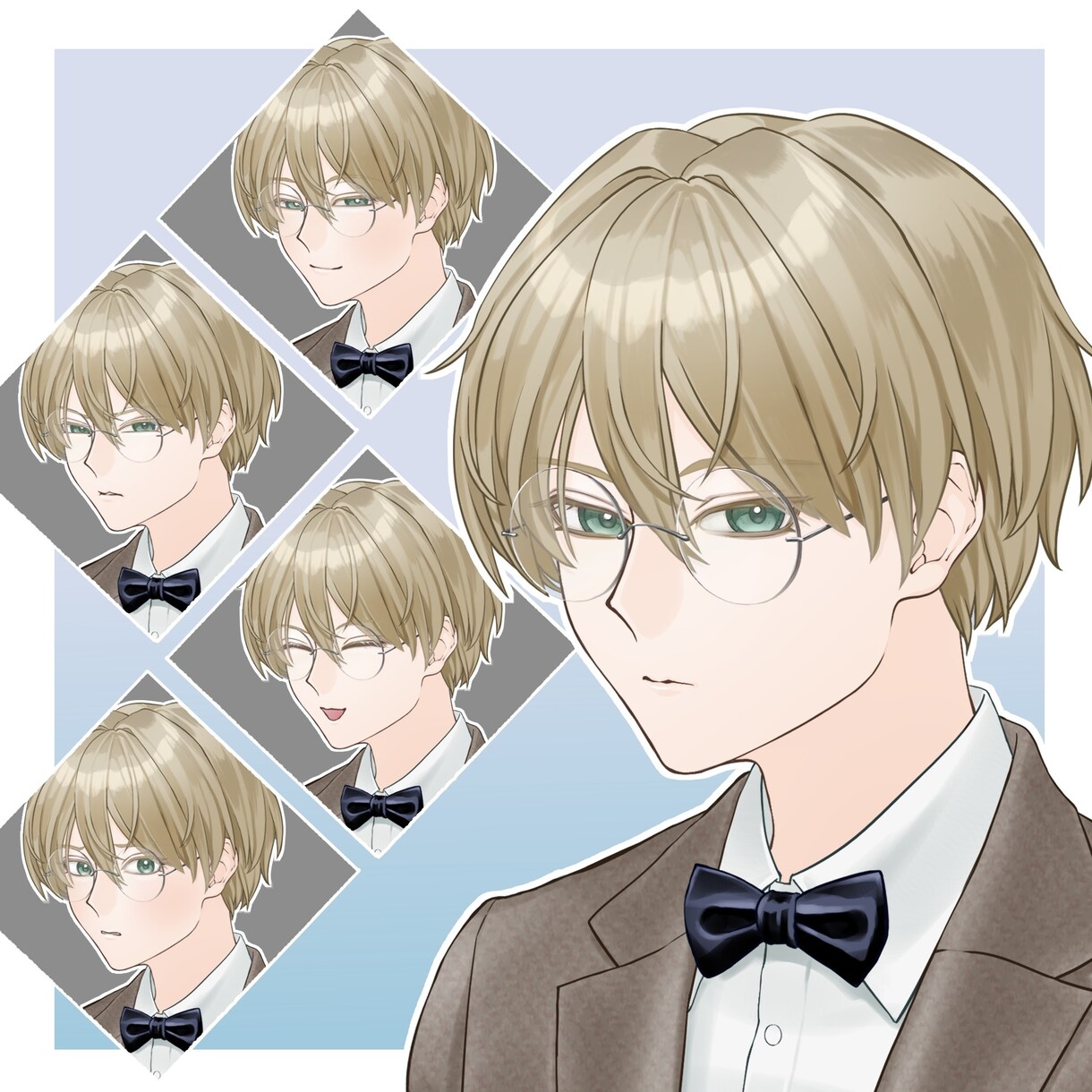 アイコン立ち絵などイラスト全般お描きします 商用利用OK! 様々なオプションで柔軟に対応いたします イメージ1