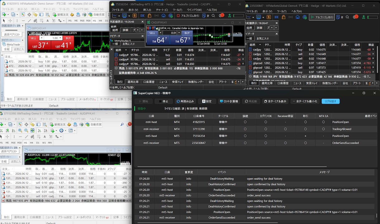 MT4、MT5間で高速トレードコピーできます 【最速0.003秒】【高速版】【cTrader対応】 イメージ3