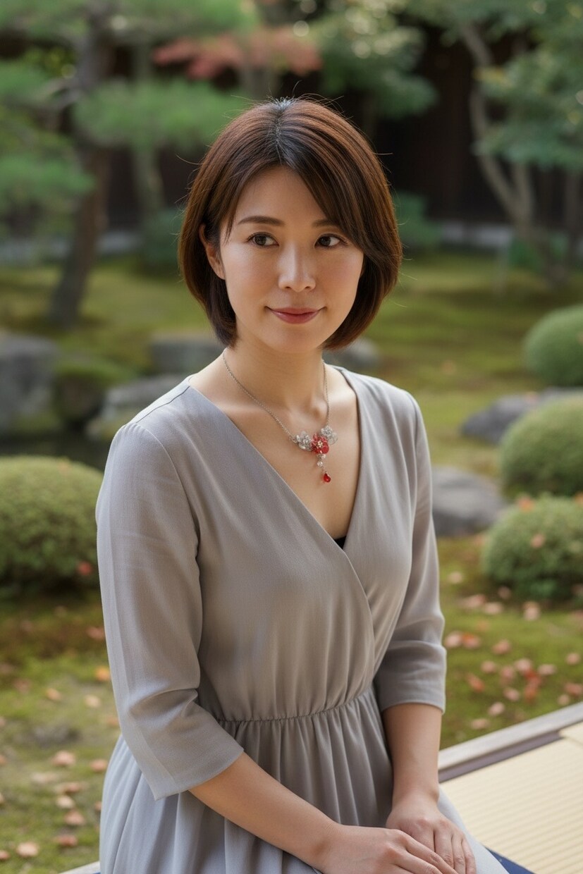 アクセサリーの着用イメージ（着画像）を作成します アクセサリーの「着用イメージ画像」を制作します。 イメージ5