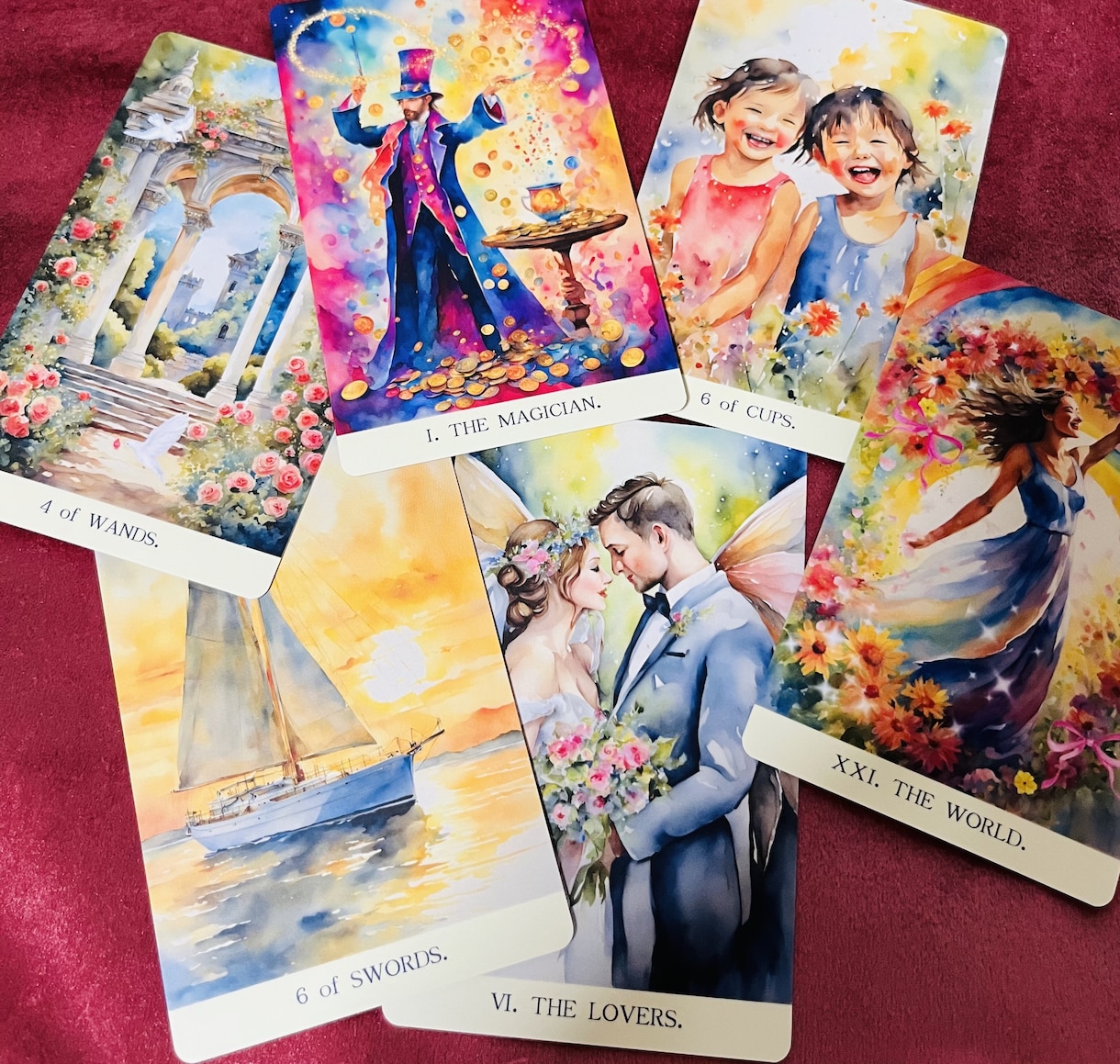 画像付】美しいカードで今の本音を伝えます 苦しい片思いに寄り添う1枚◆胸の奥の真実を明かします！ イメージ2