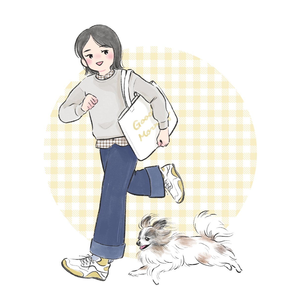 ゆるい全身イラスト描きます 似顔絵だけど似すぎないちょうどいいゆるさの似顔絵です！ イメージ6